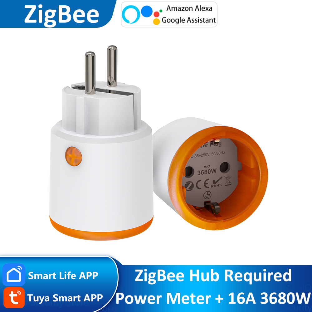 Smart Home Wiser - UE 16A Tuya ZigBee enchufe de