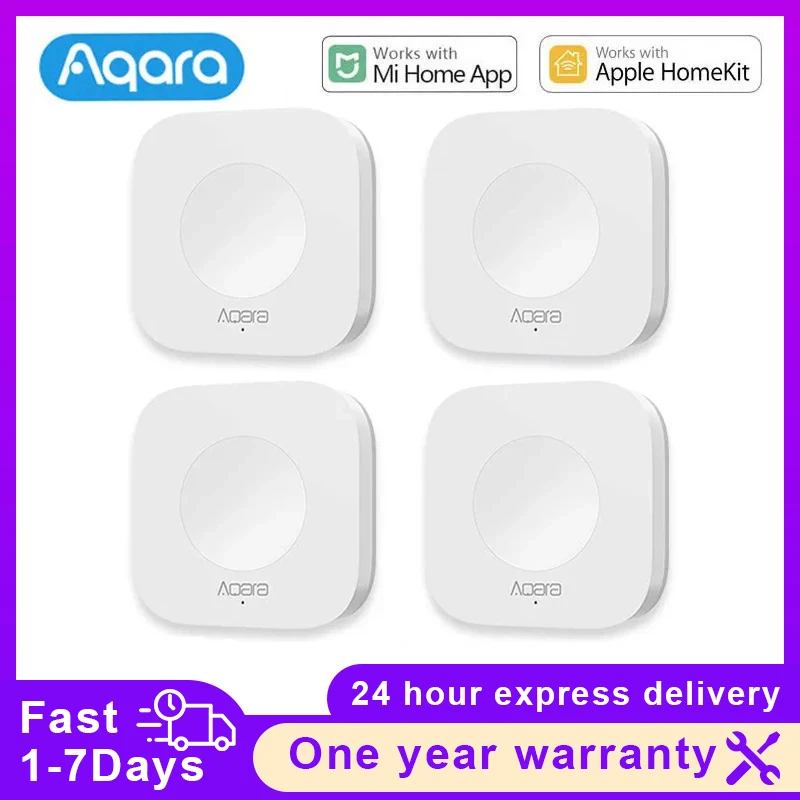 Smart Home Miniature - Aqara-Mini interruptor inalámbrico con Sensor de
