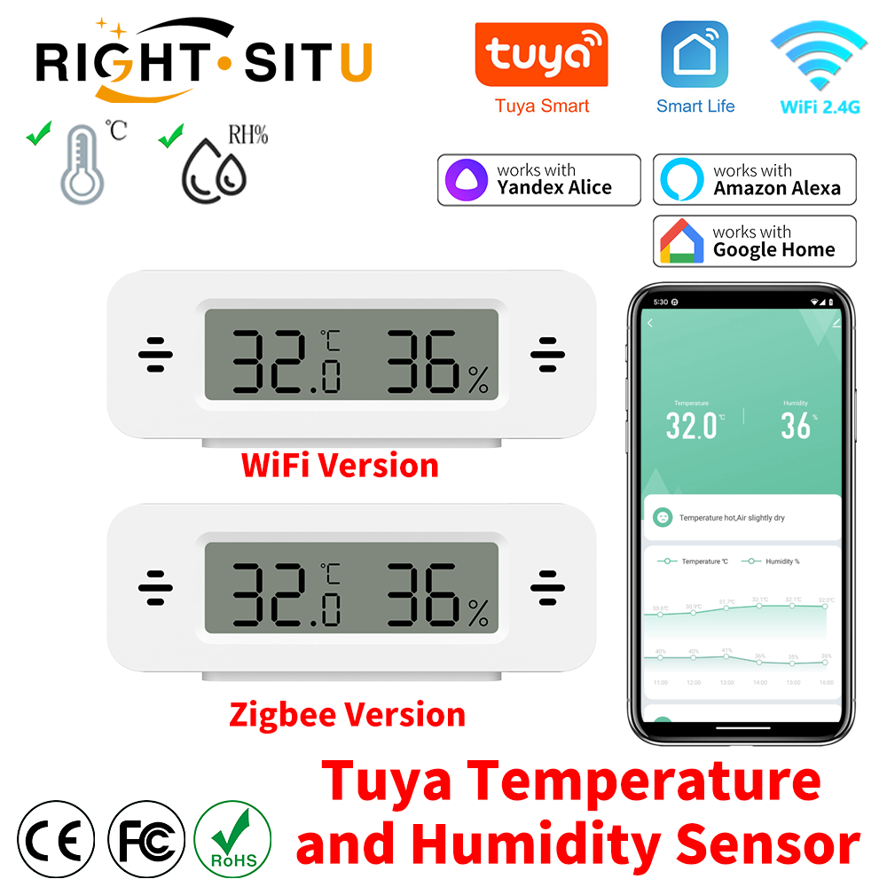 Smart Home Miniature - Tuya WiFi Zigbee Mini Sensor de