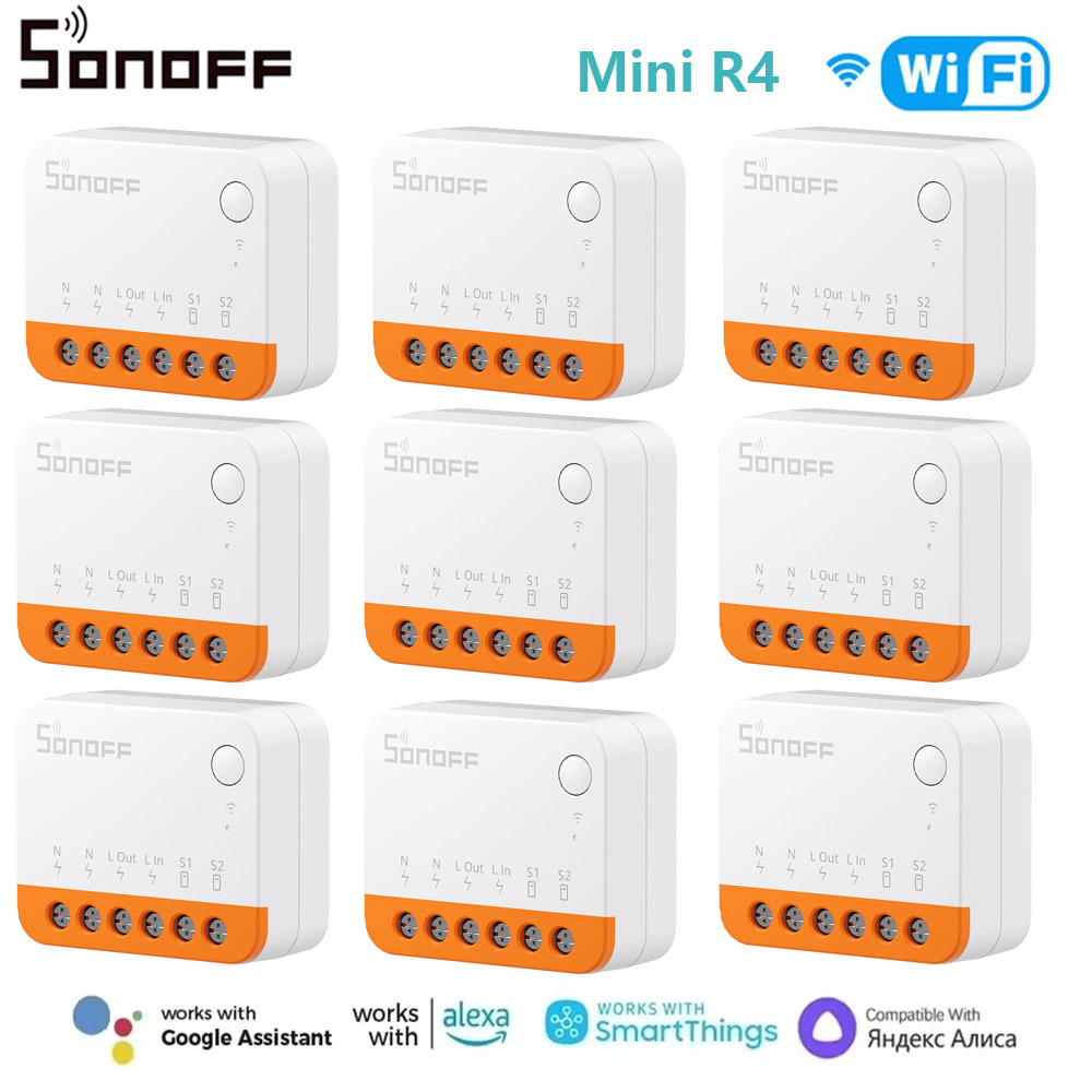 Smart Home Yandex - SONOFF Mini R4 Wifi módulo de