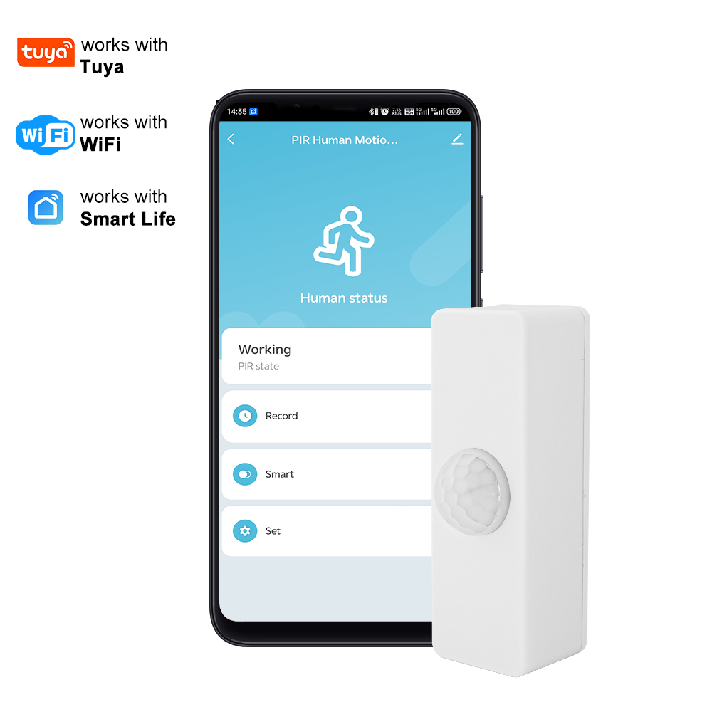 Smart Home Wiser - Sensor de Movimiento PIR Inteligente Tuya,