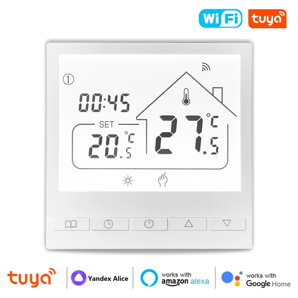 Smart Home Yandex - Termostato Inteligente WiFi Tuya para Caldera