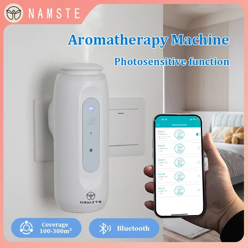 Smart Home Office - Difusor inteligente portátil NAMSTE, 300m3, estilo