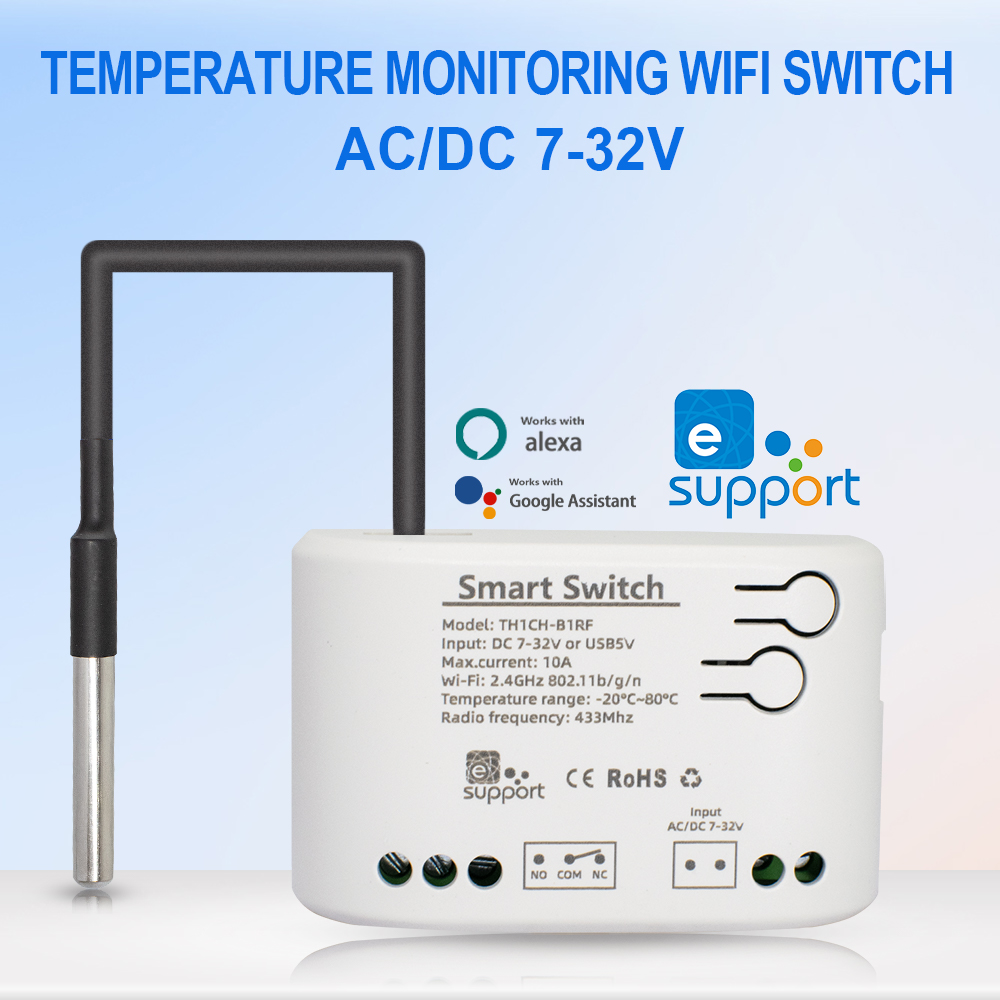 Smart Home Bridge - Interruptor de temperatura inteligente, termostato de