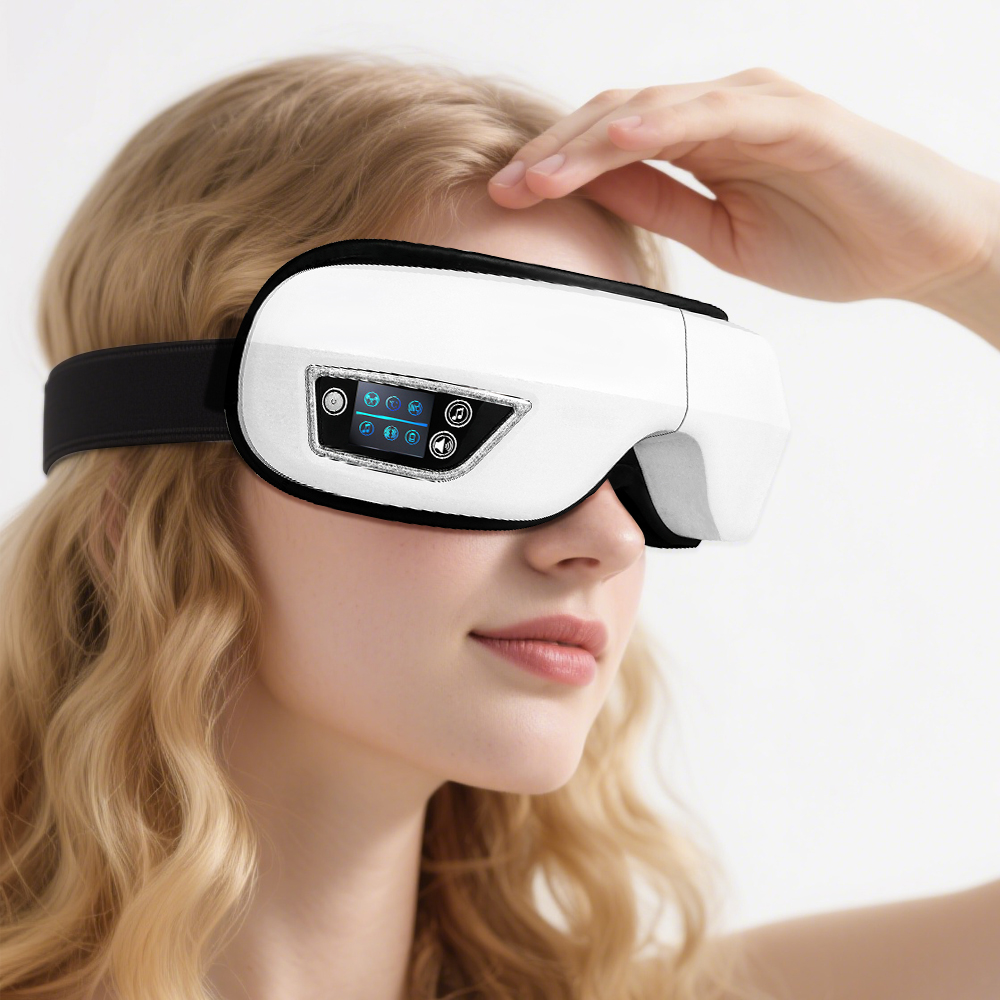 Smart Home Device - Masajeador de ojos con vibración portátil