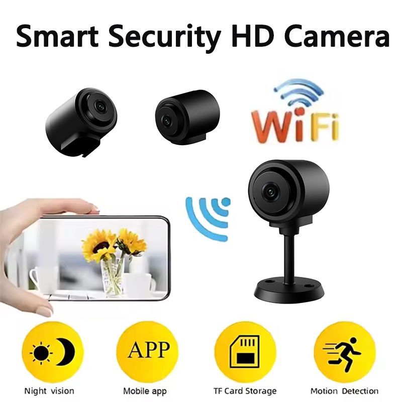 Smart Home Kamera Outdoor - Mini cámara Wifi IP para exteriores,