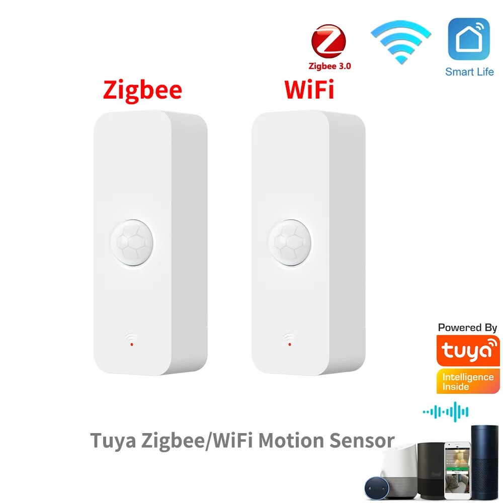 Smart Home Wiser - Tuya-Sensor de movimiento Zigbee PIR para