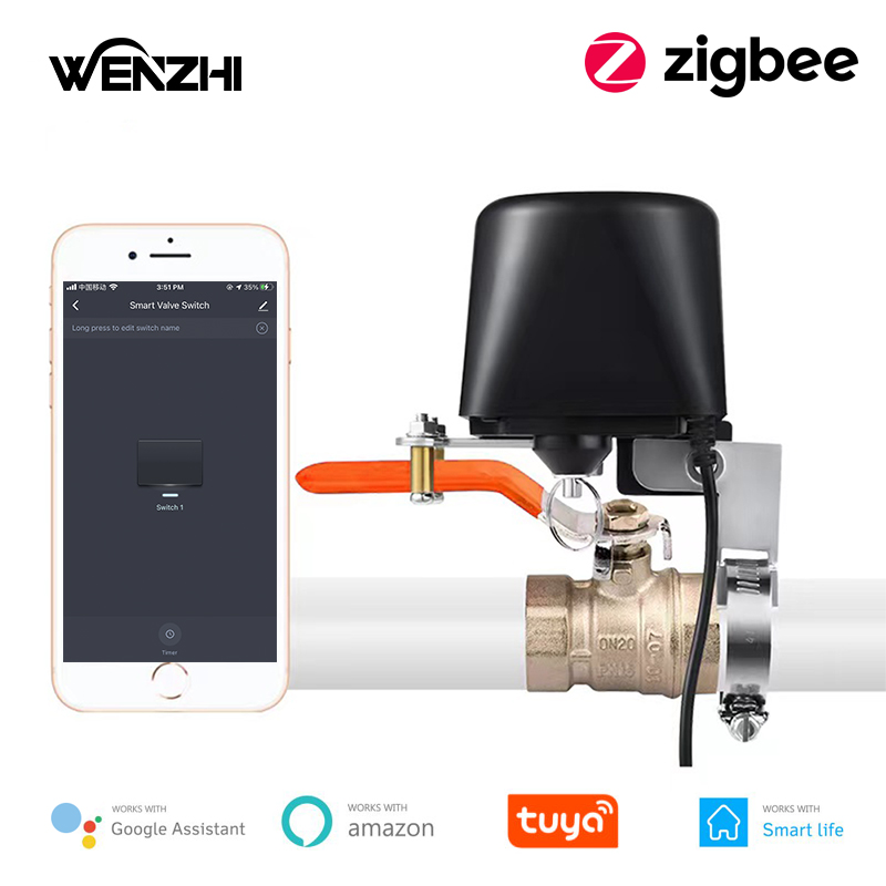 Smart Home Kit - ZigBee-sistema de Control remoto con válvula