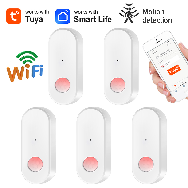 Smart Home Wiser - Tuya-Sensor de movimiento PIR WiFi para