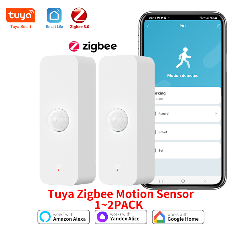 Smart Home Wiser - Tuya Zigbee 3,0 Sensor de movimiento