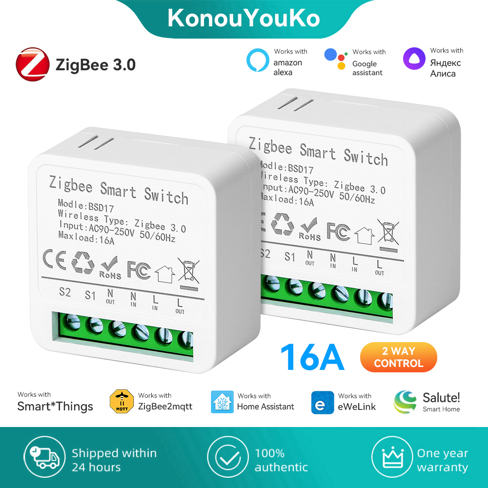 Smart Home Miniature - Aplicación EWeLink Mini ZigBee3.0 interruptor inteligente
