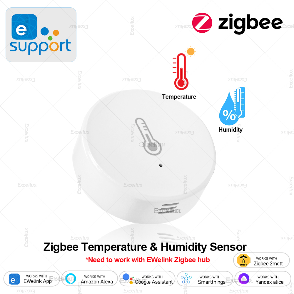 Smart Home Bridge - EWelink-Sensor inteligente Zigbee de temperatura y