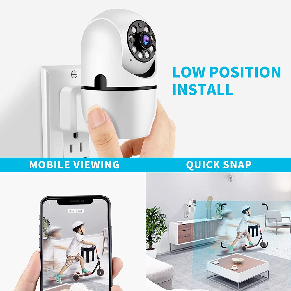 Cámara IP WiFi 1080P HD, inalá - Smart Home Interior reseña y precio