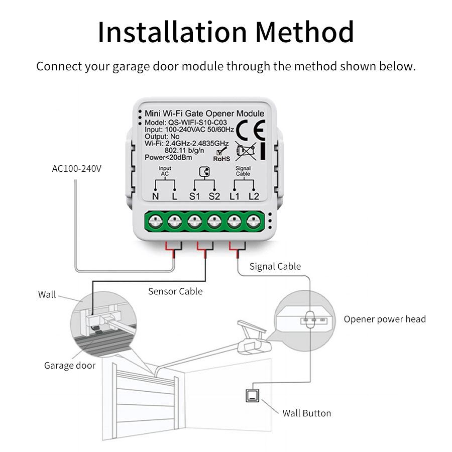 Módulo de interruptor de puert - Smart Home Yandex reseña y precio