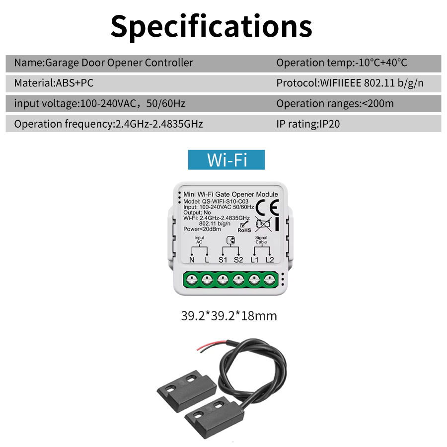 Módulo de interruptor de puert - Smart Home Yandex reseña y precio