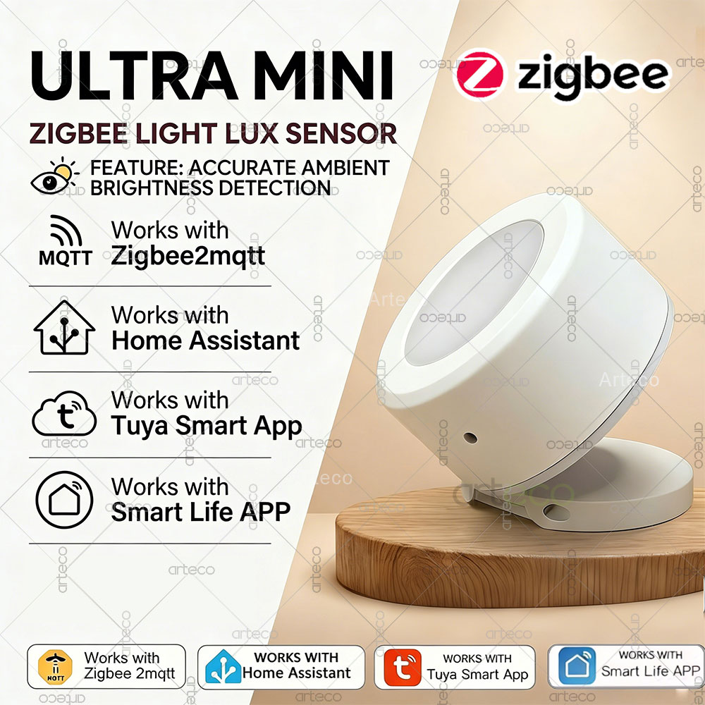 Sensor de luz Ultra Mini Zigbe - Smart Home Miniature reseña y precio