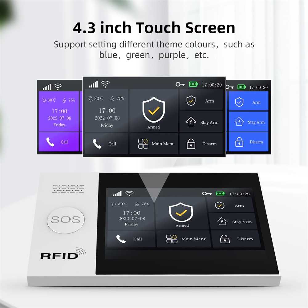 Sistema de alarma GSM intelige - Smart Home Wiser reseña y precio