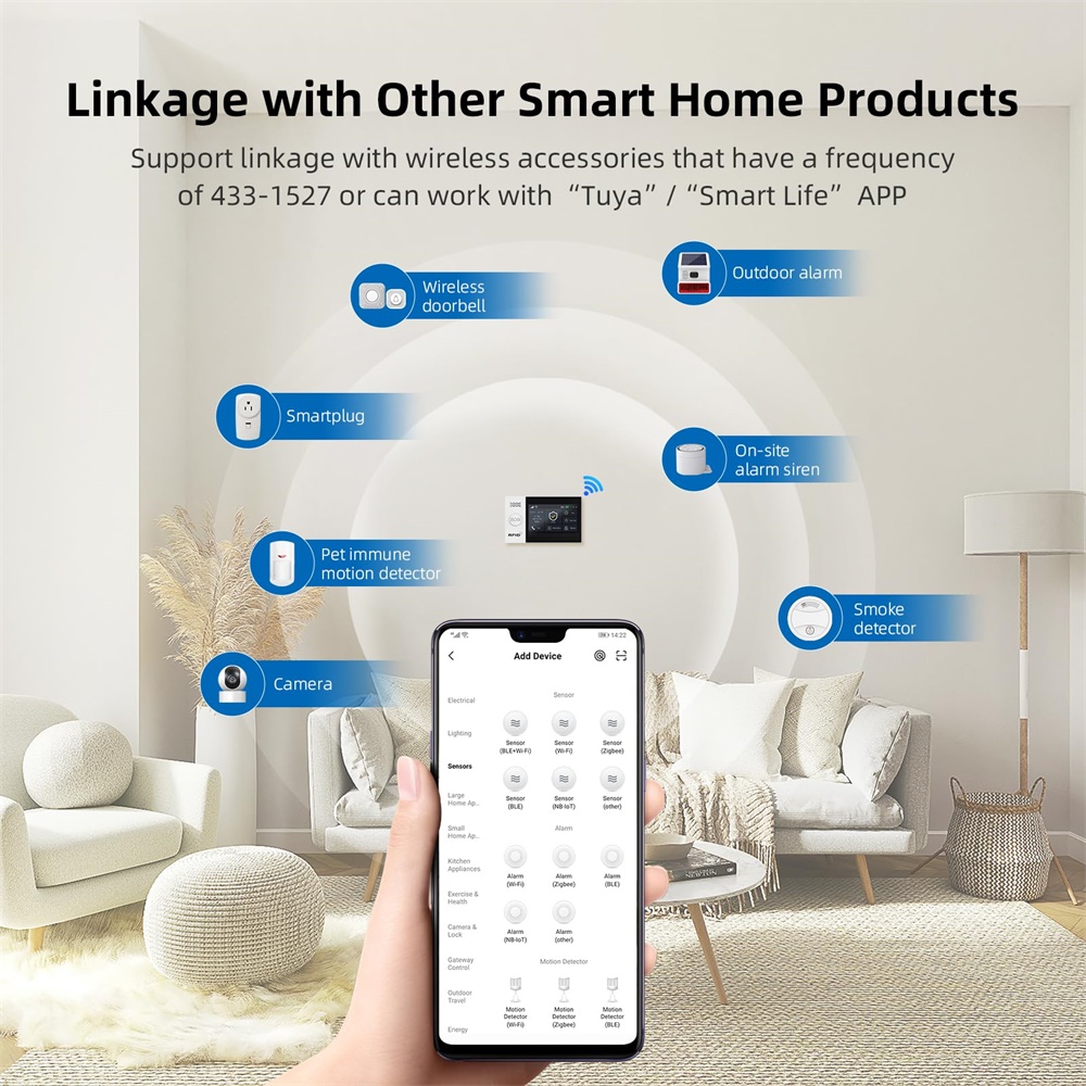 Sistema de alarma GSM intelige - Smart Home Wiser reseña y precio