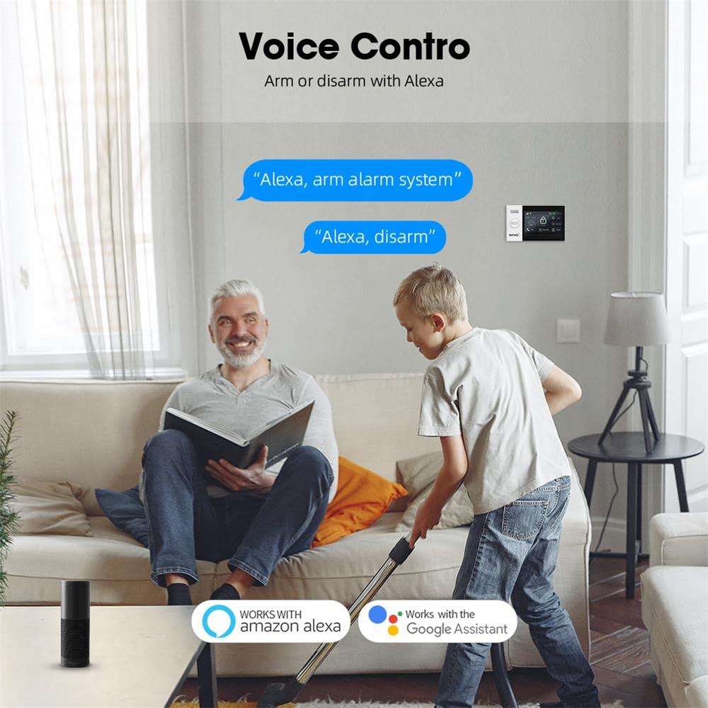Sistema de alarma GSM intelige - Smart Home Wiser reseña y precio