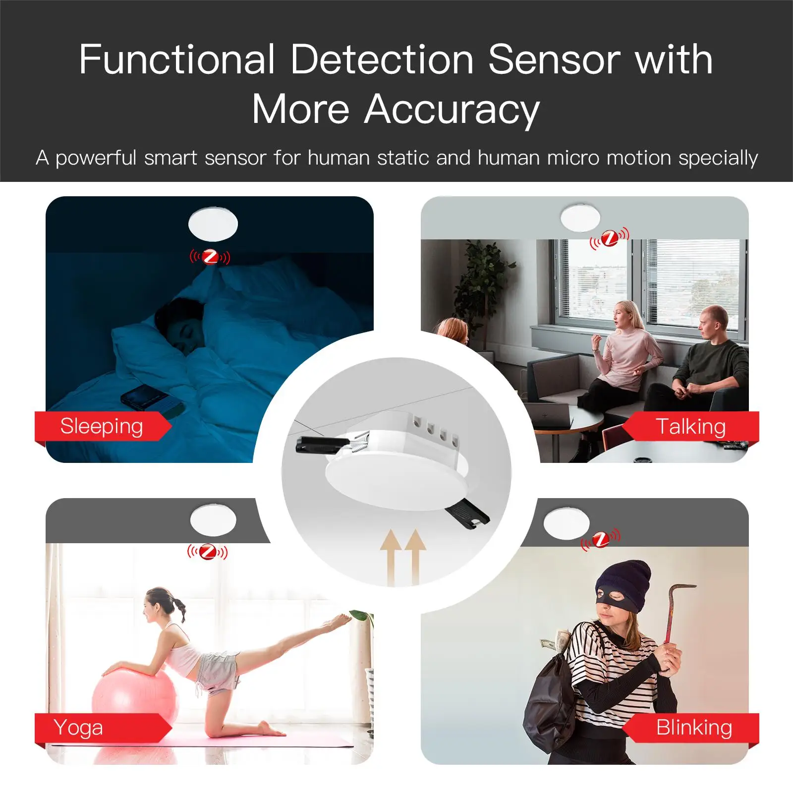 Detector de presencia humana T - Smart Home Wiser reseña y precio