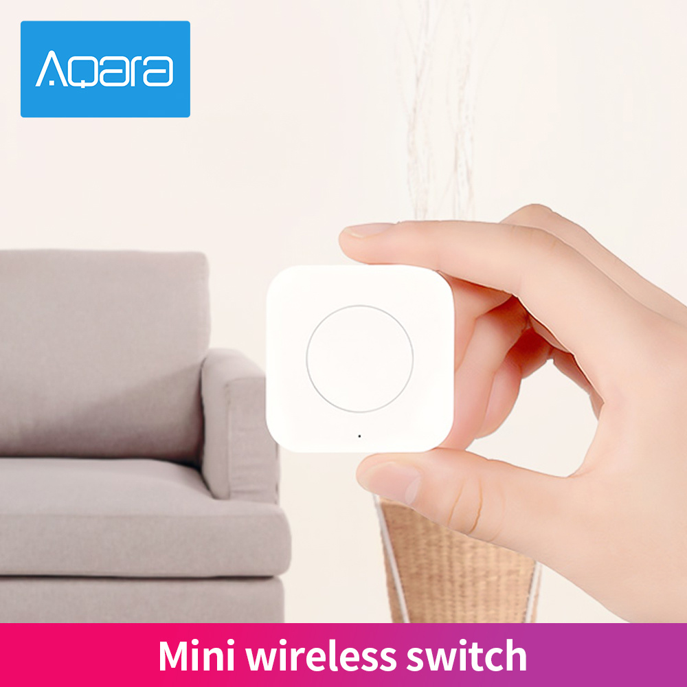 Aqara-Mini interruptor inalámb - Smart Home Miniature reseña y precio