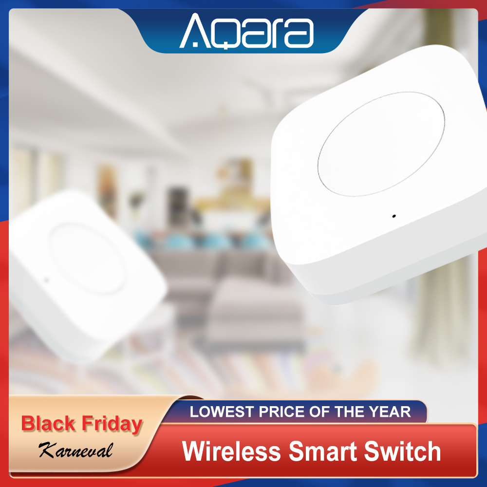 Aqara-Mini interruptor inalámb - Smart Home Miniature reseña y precio