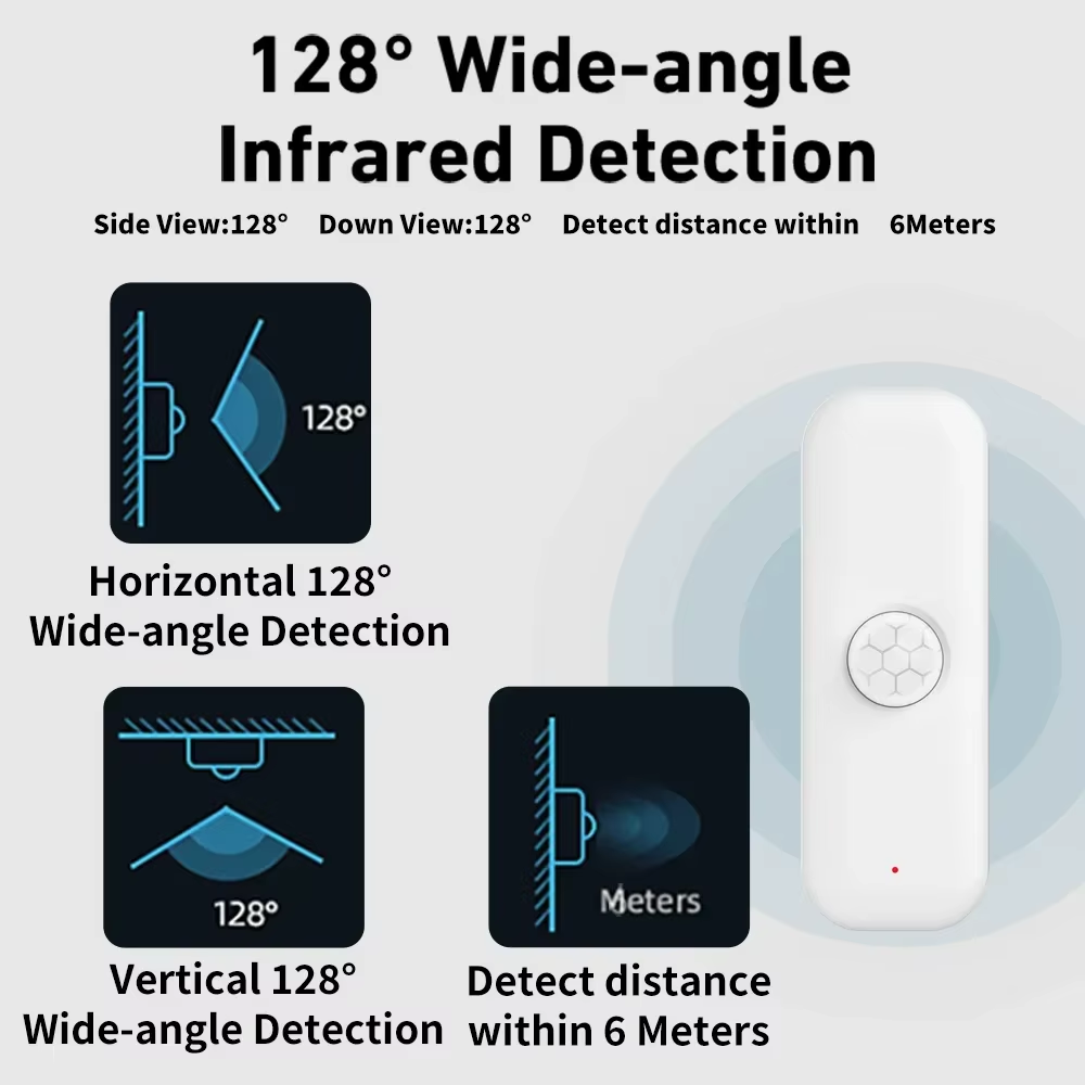 Tuya-Sensor de movimiento PIR  - Smart Home Wiser reseña y precio