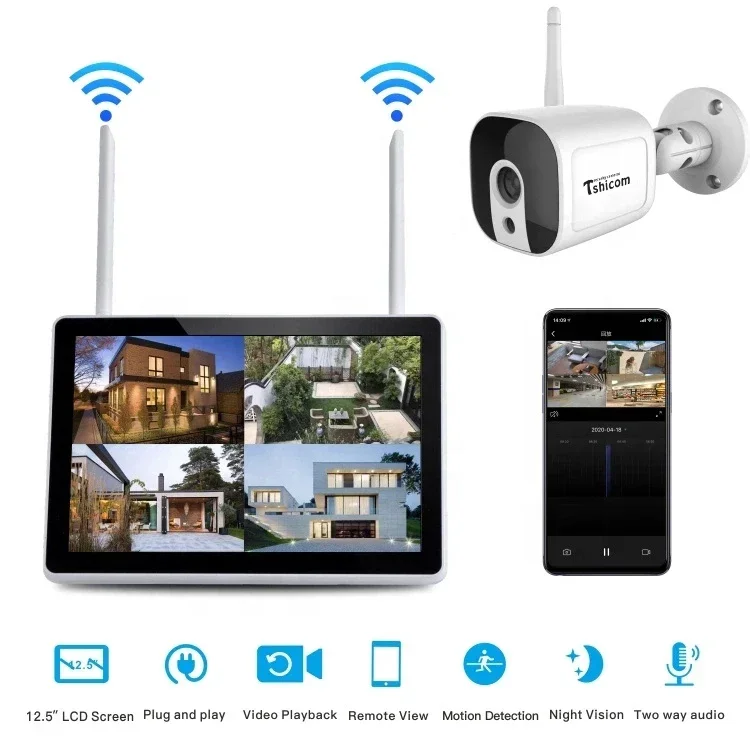 Kit NVR Wi-Fi Inteligente TUYA - Smart Home Kit reseña y precio