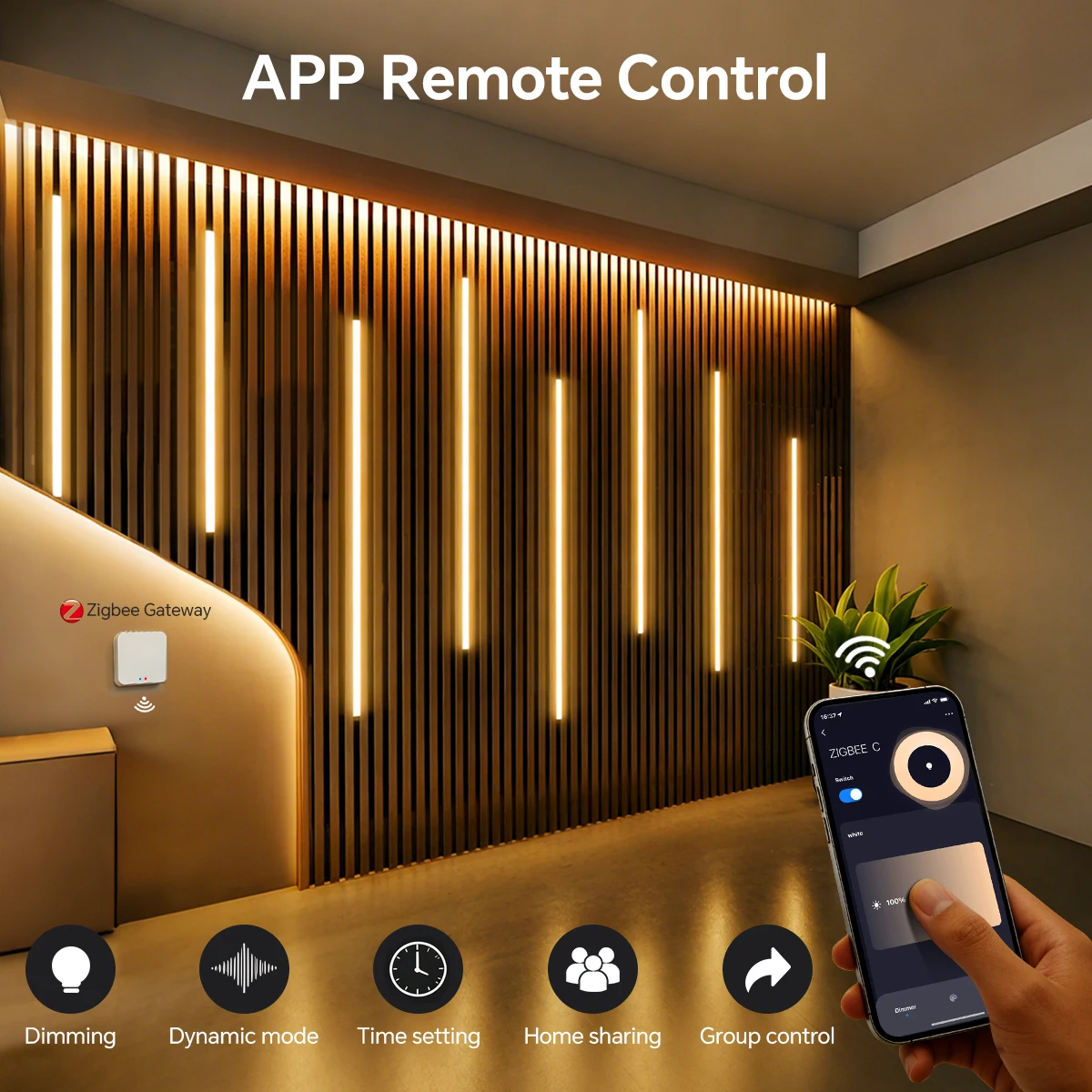 Tira de Luces LED COB Intelige - Smart Home Kit reseña y precio