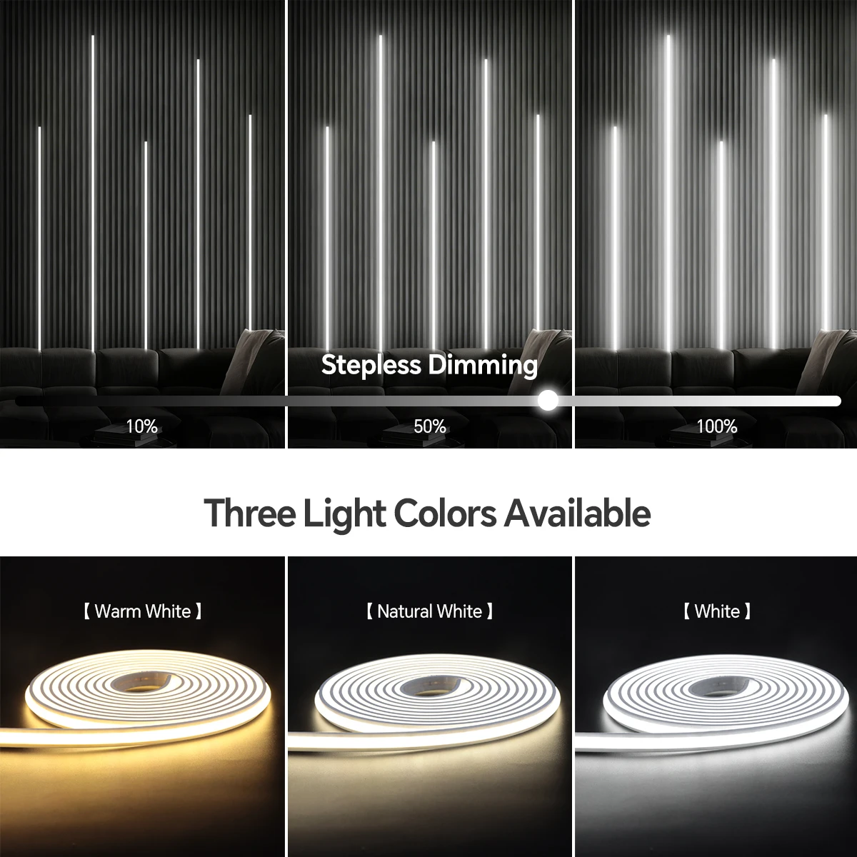 Tira de Luces LED COB Intelige - Smart Home Kit reseña y precio