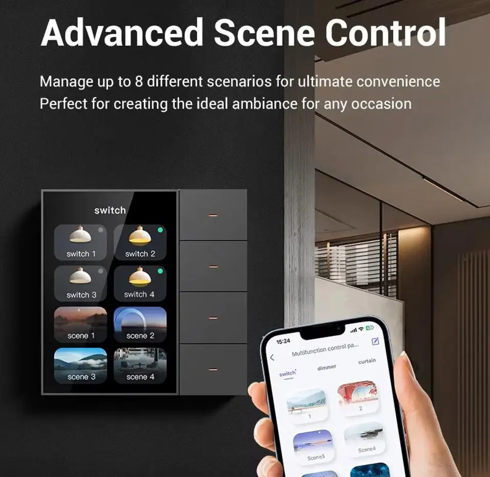 Interruptor de Pared Inteligen - Smart Home Mod reseña y precio