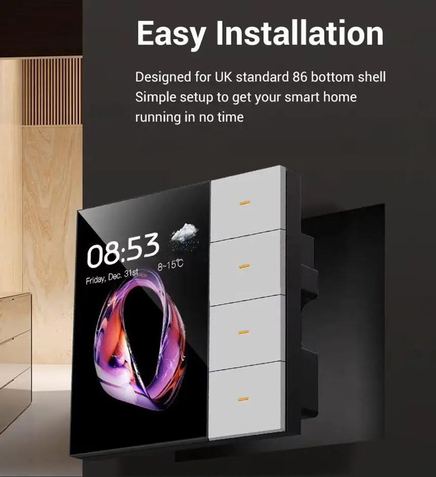 Interruptor de Pared Inteligen - Smart Home Mod reseña y precio