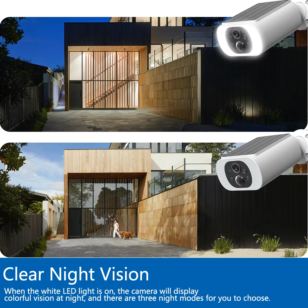 Cámara Solar Inalámbrica con B - Smart Home Wiser reseña y precio