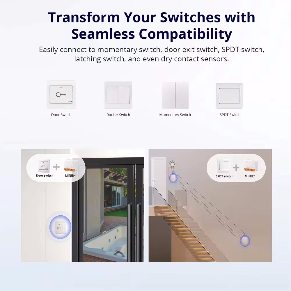 SONOFF Mini R4 Wifi módulo de  - Smart Home Yandex reseña y precio