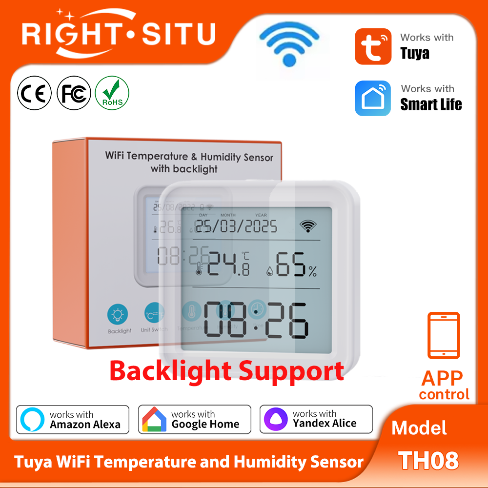 Tuya-Sensor de temperatura y h - Smart Home Yandex reseña y precio