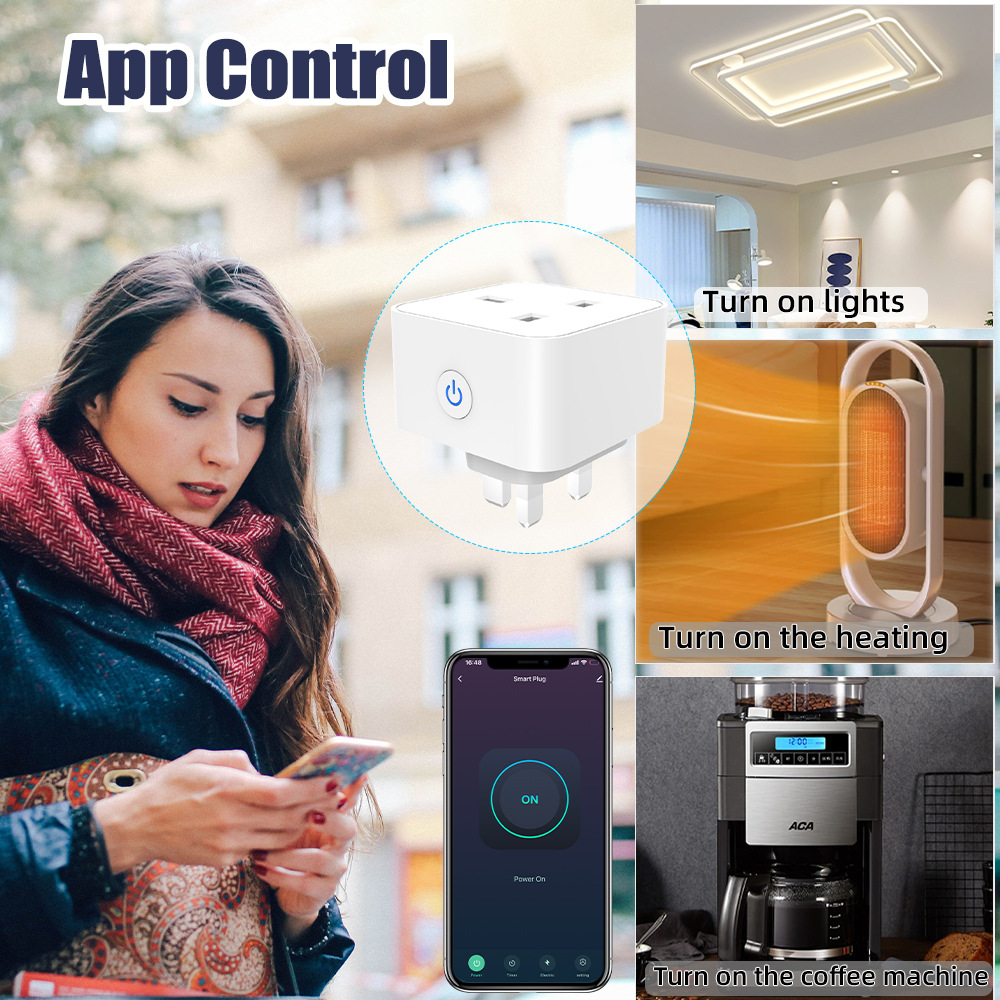 Enchufe Inteligente Tuya 16A/2 - Smart Home Wiser reseña y precio