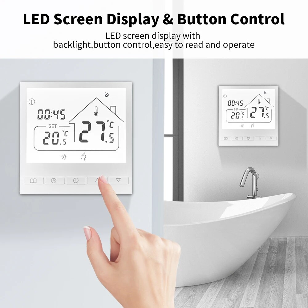 Termostato Inteligente WiFi Tu - Smart Home Yandex reseña y precio