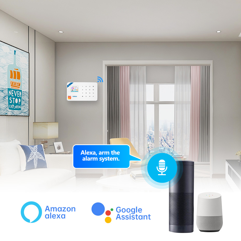KERUI W181 Panel de sistema de - Smart Home Kit reseña y precio