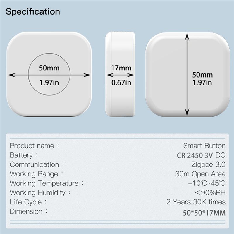 Mini Interruptor Inalámbrico T - Smart Home Recommendations reseña y precio