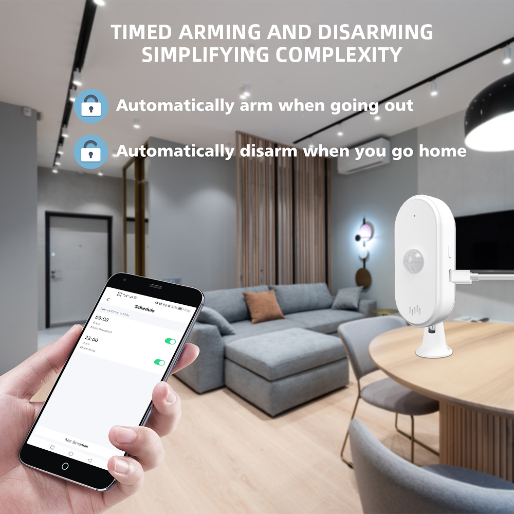 Sensor de movimiento PIR WiFi  - Smart Home Wiser reseña y precio