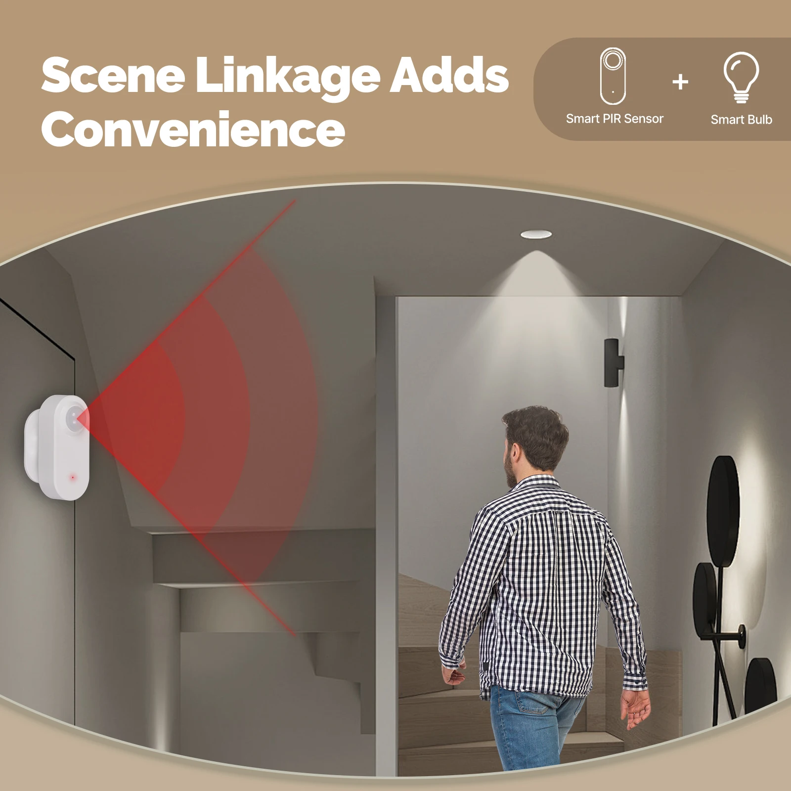 MOES Zigbee 3,0 Tuya Sensor de - Smart Home Wiser reseña y precio