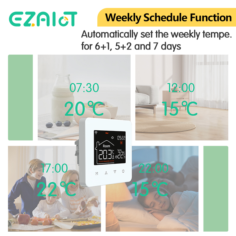 Termostato inteligente WiFi pa - Smart Home Yandex reseña y precio