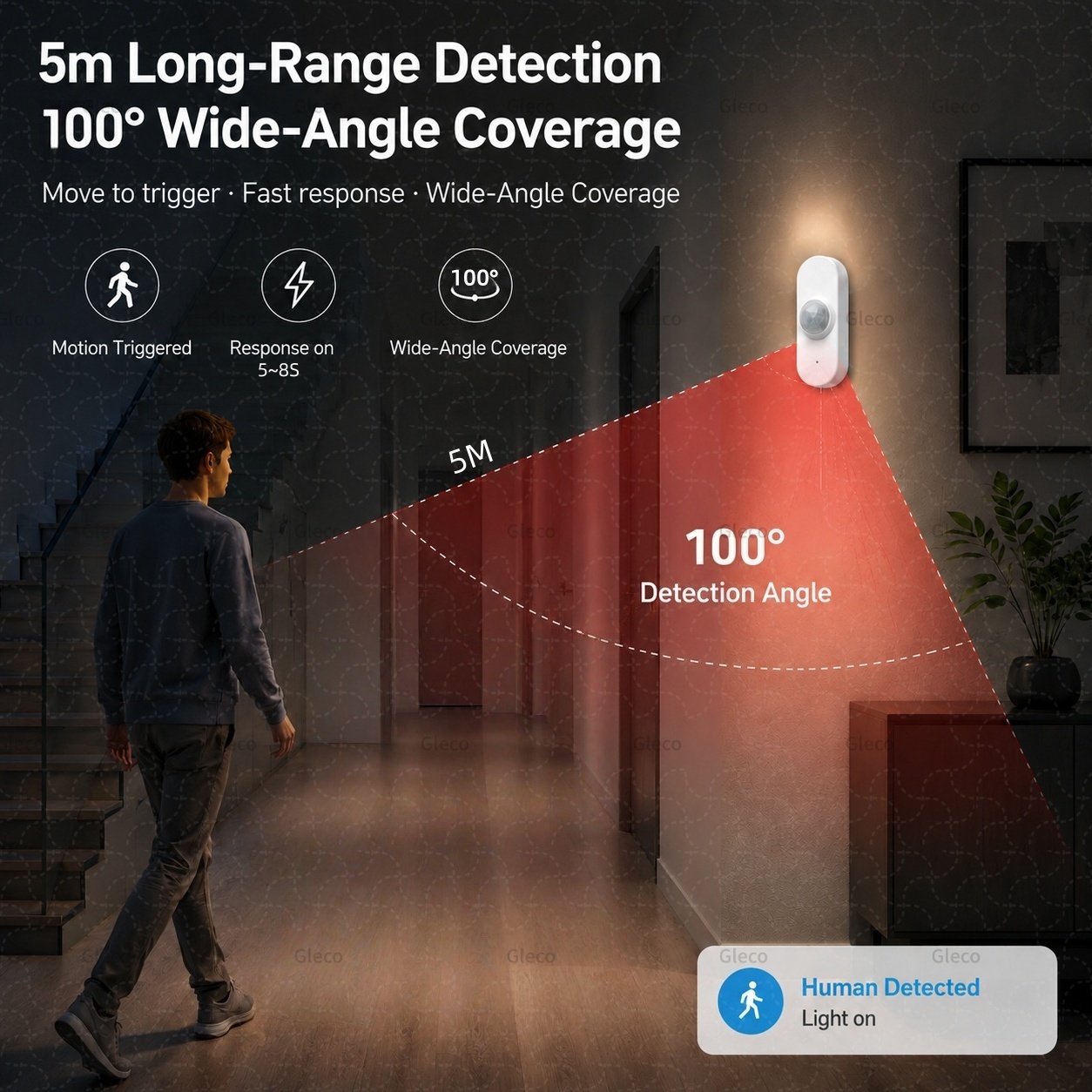 Sensor de Movimiento PIR WiFi  - Smart Home Wiser reseña y precio