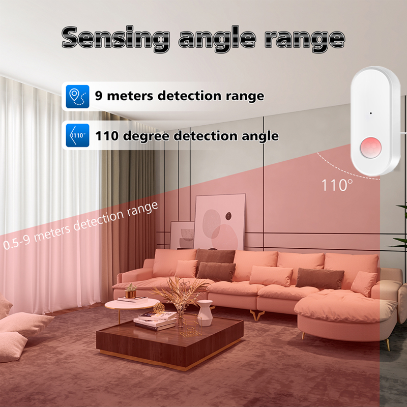 Tuya-Sensor de movimiento PIR  - Smart Home Wiser reseña y precio