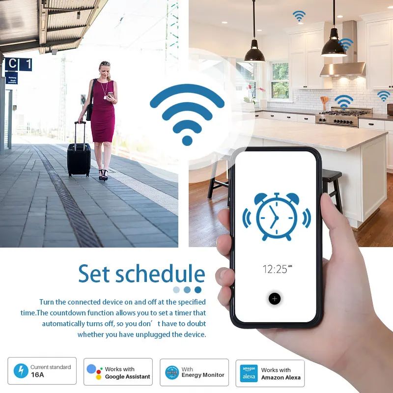Enchufe Inteligente Wifi de 20 - Smart Home Yandex reseña y precio