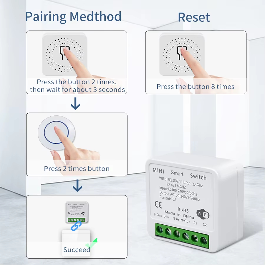 Interruptor Inteligente WiFi d - Smart Home Miniature reseña y precio