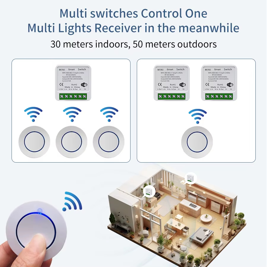 Interruptor Inteligente WiFi d - Smart Home Miniature reseña y precio