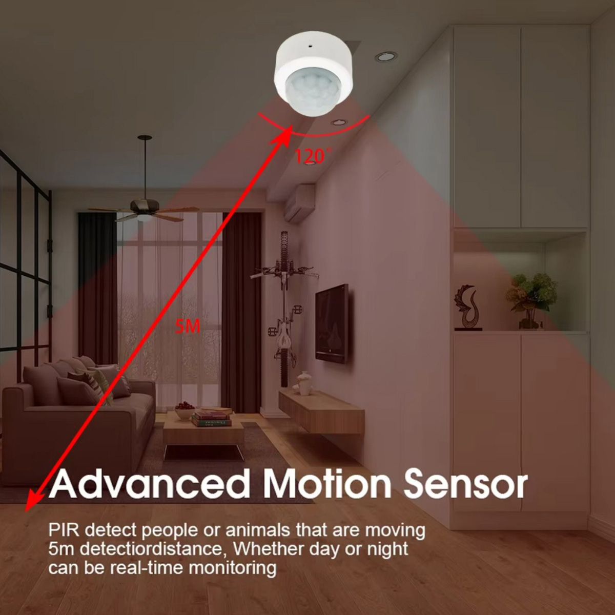 Sensor de Movimiento Humano Zi - Smart Home Wiser reseña y precio