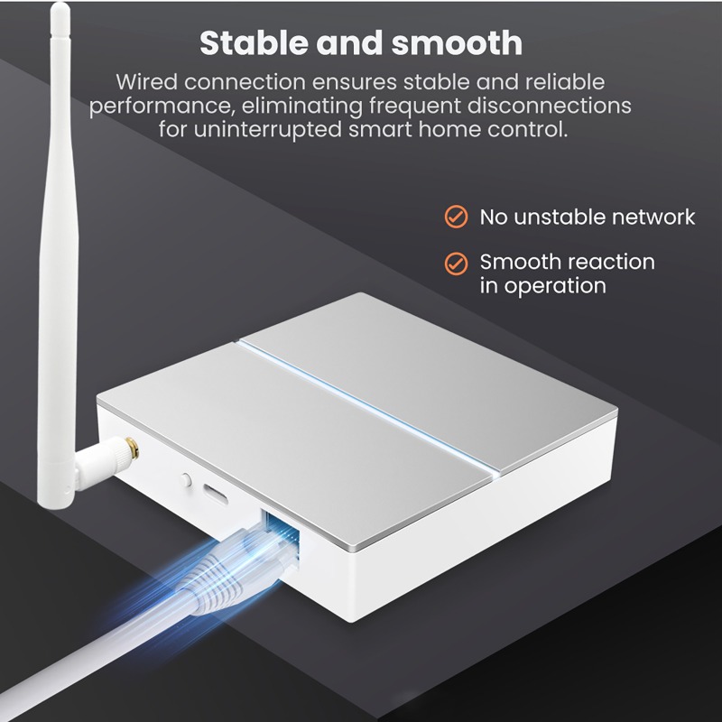 Hub Inteligente Tuya Zigbee 3. - Smart Home Bridge reseña y precio