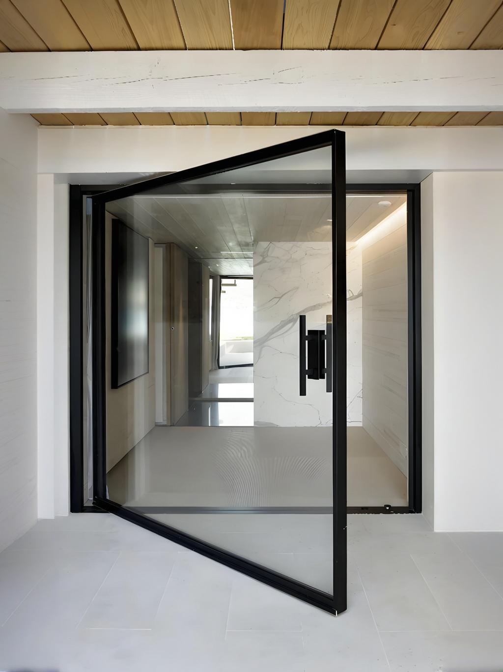 Sixinalu-puerta pivotante cent - Smart Home Interior reseña y precio